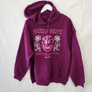 Levi's Men's Purple Earth Wave Pullover Sweatshirt Relaxed Fit Size Large